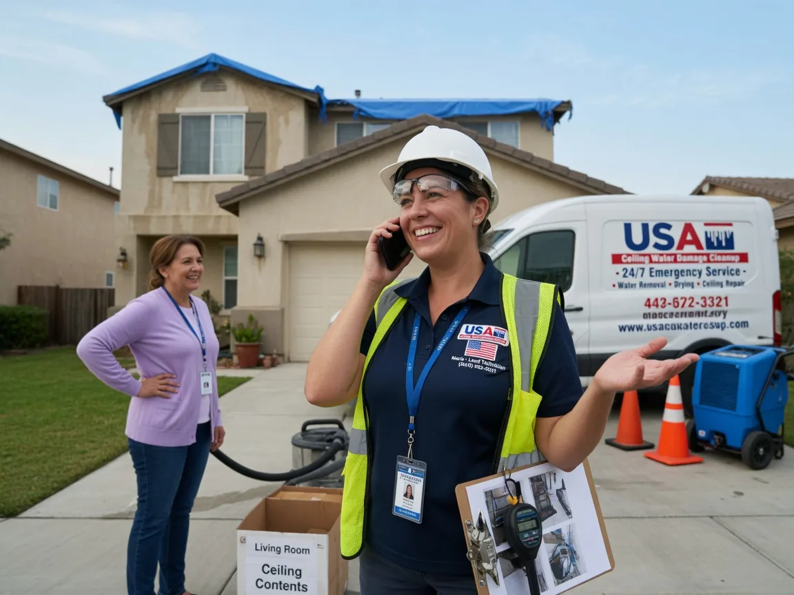 Ceiling Water Damage Restoration Tiskilwa, IL FAQs