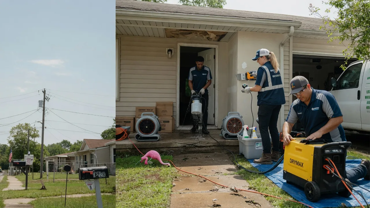 Storm Damage Water Removal in Tiskilwa, IL near me